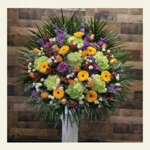 EB0870: Colorful exotic elegant basket