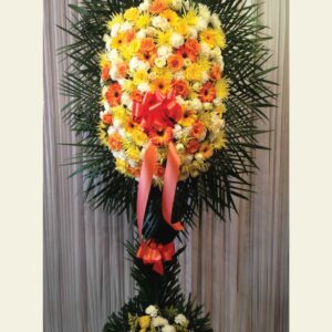 S0950: Yellow, Orange and White Assorted Spray