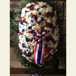 S2040: Patriotic assorted spray